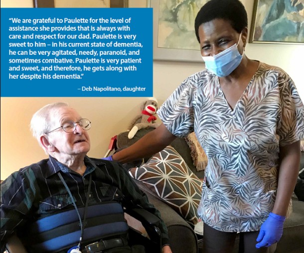 Assisting Hands® Home Care case study Paul Napolitano