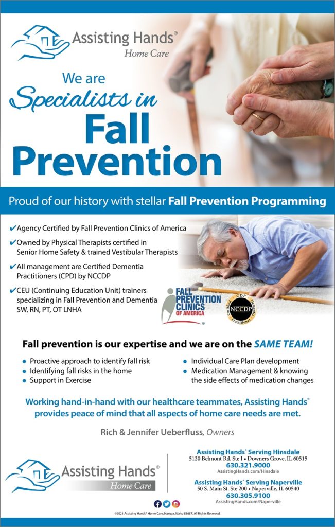 Elderly Fall Prevention Naperville Illinois