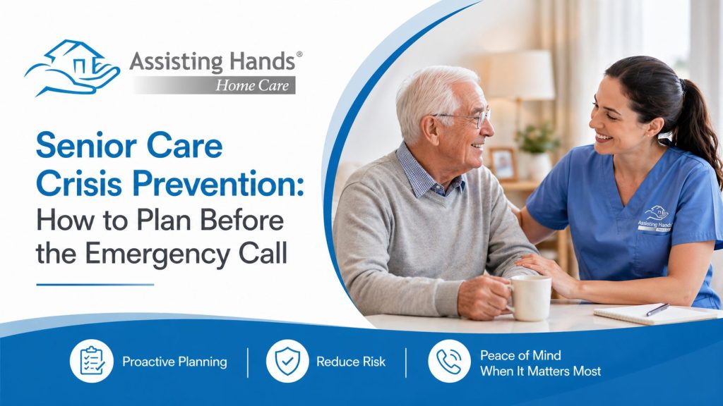 Senior care crisis prevention guide