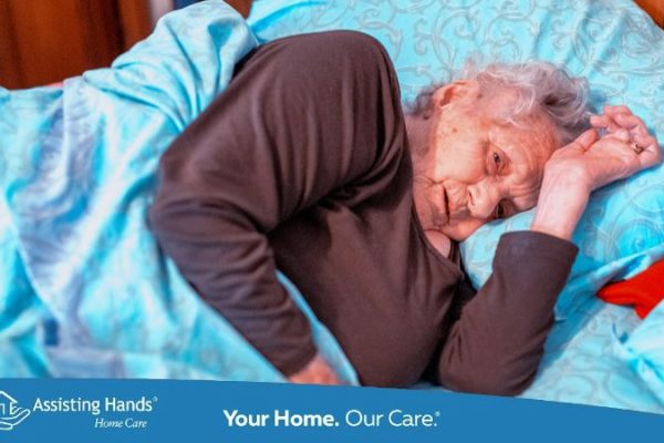 Elderly Woman Resting in Her Bed All Day