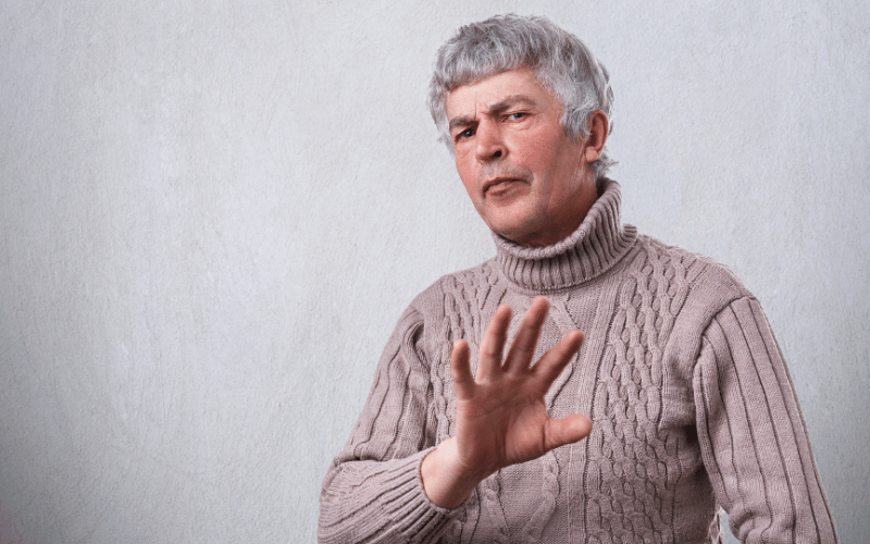 Senior refusing to go see doctor