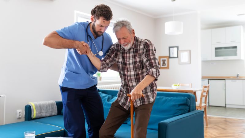 causes of fall in seniors