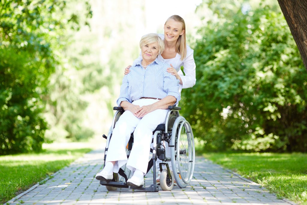 Wheel chair patient - home care