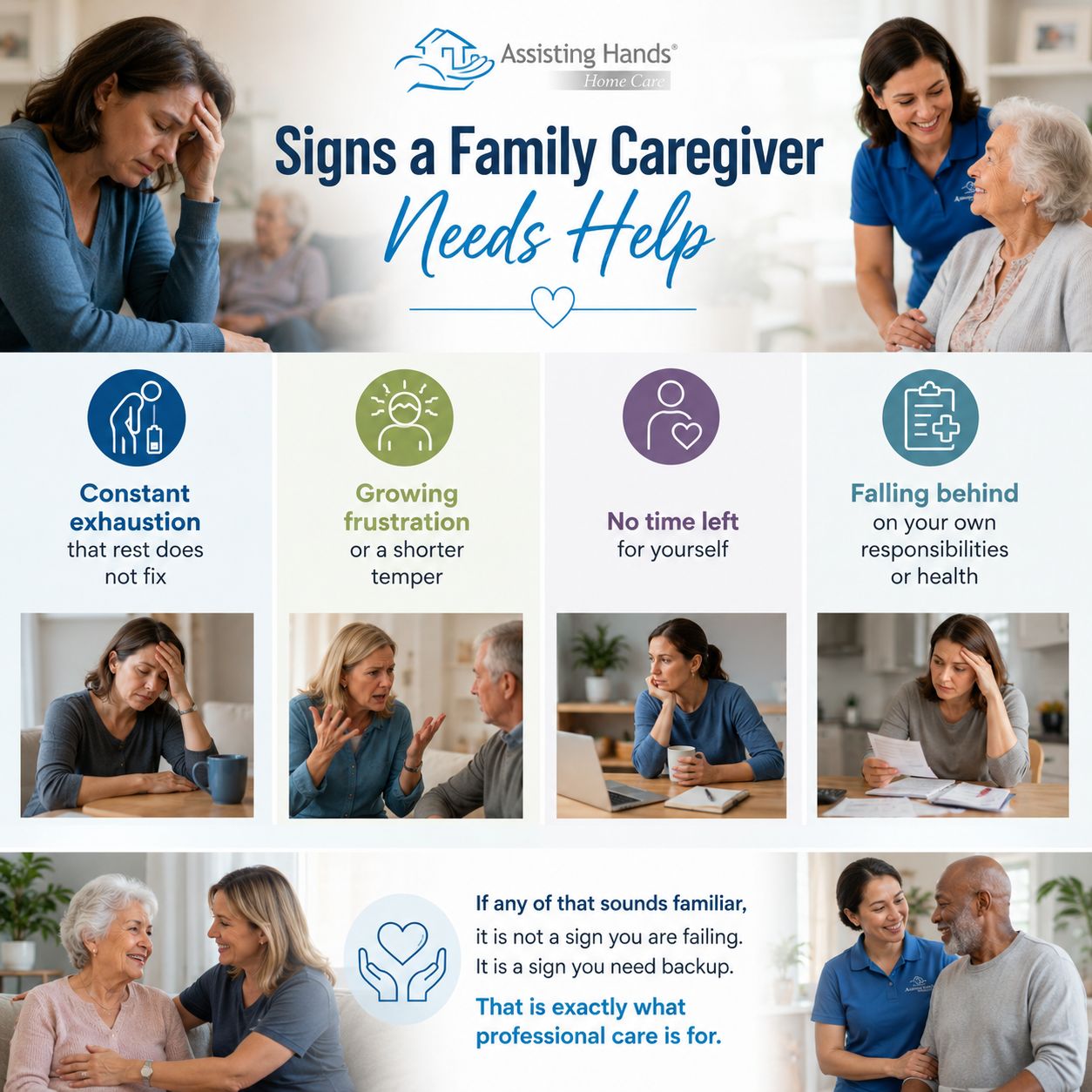 Signs a Family Caregiver Needs Help