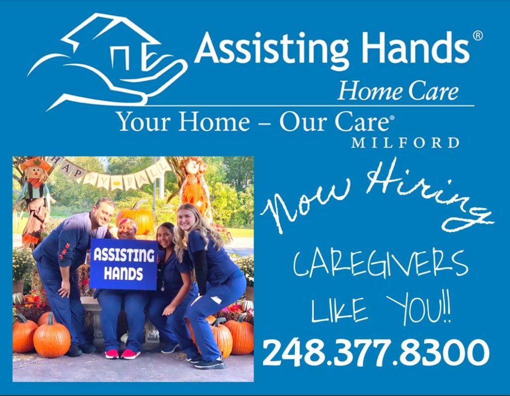 Hand Assisting Sign Careers - Assisting Hands Milford & Surrounding Areas