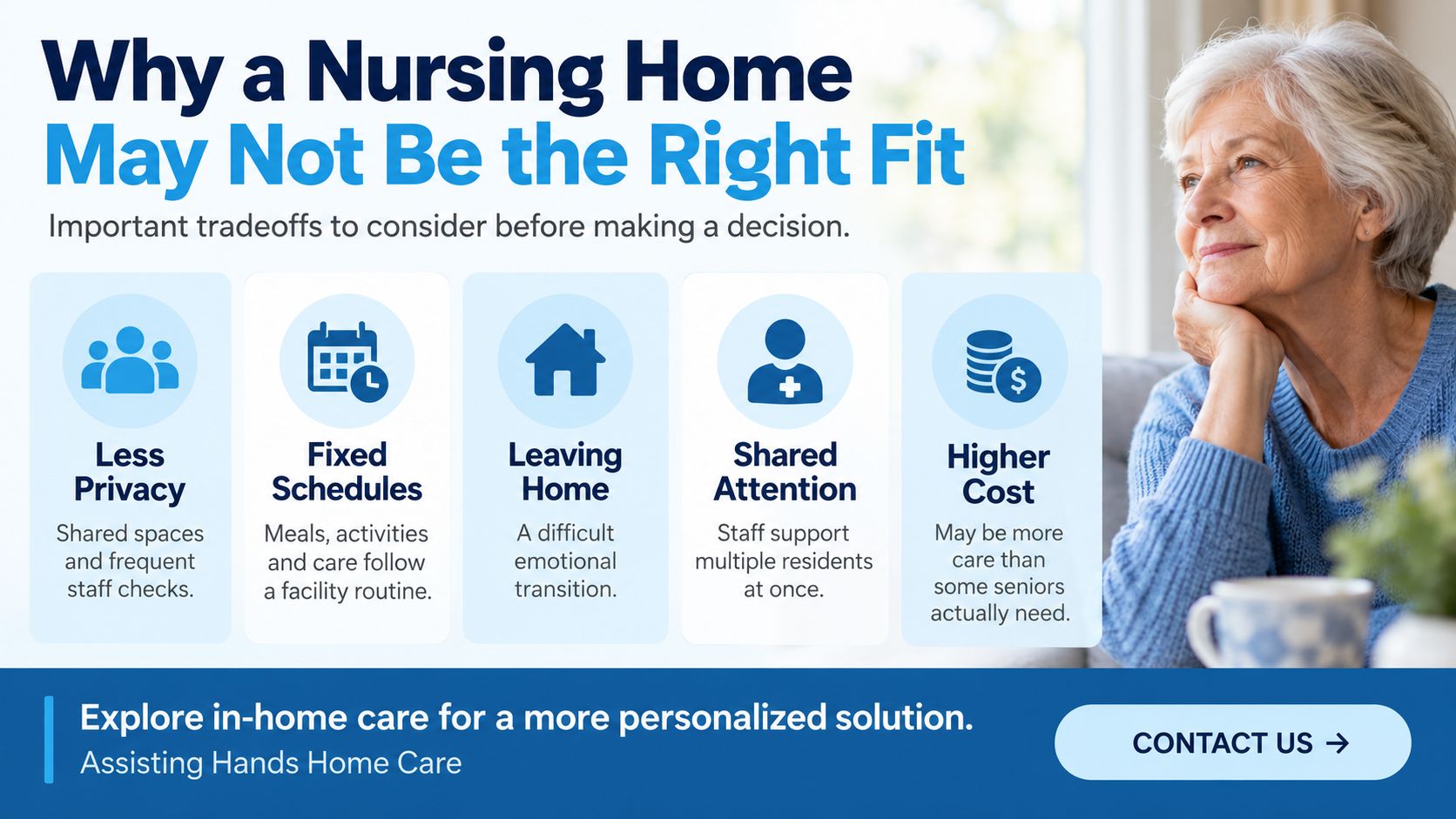 Nursing Home Tradeoffs Infographic