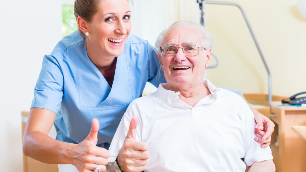 home care vs nursing home option for seniors