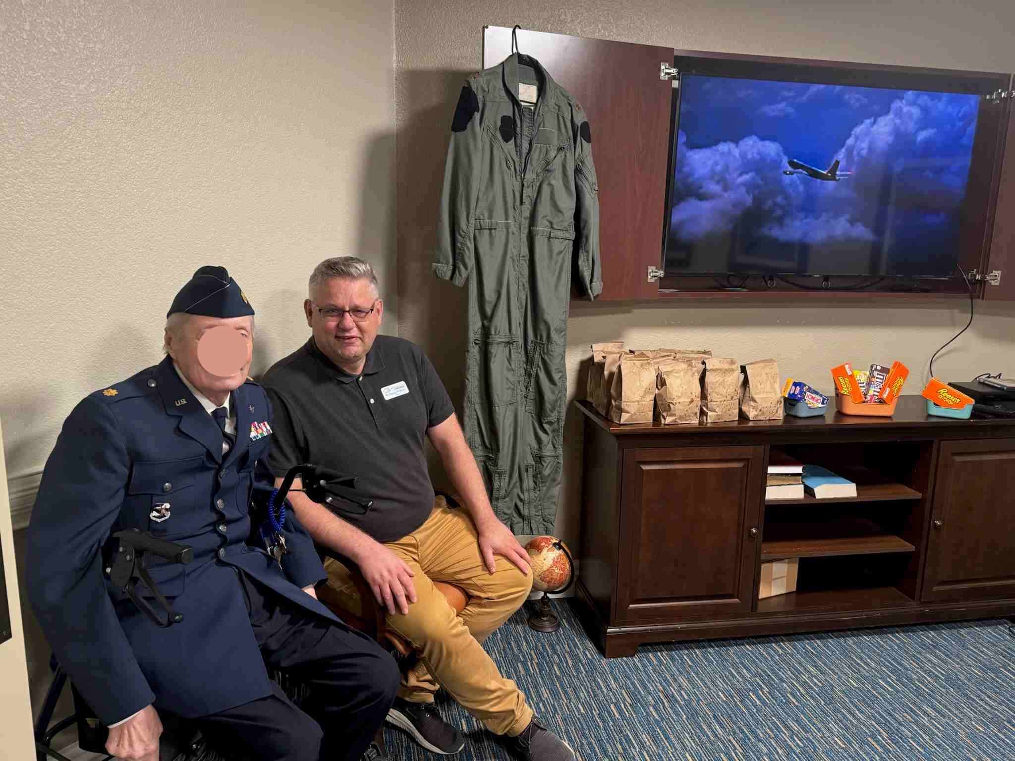 Movie Time with Veterans at Bethesda Gardens Frisco - Assisting Hands ...