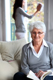Senior in home care services are a way to make sure seniors are taken care of.