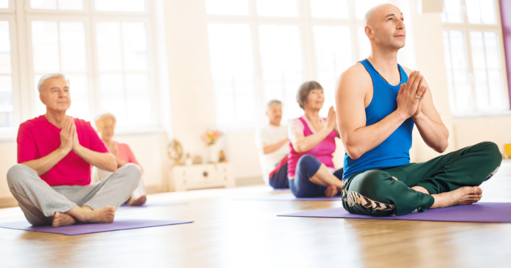 Seniors-doing-yoga