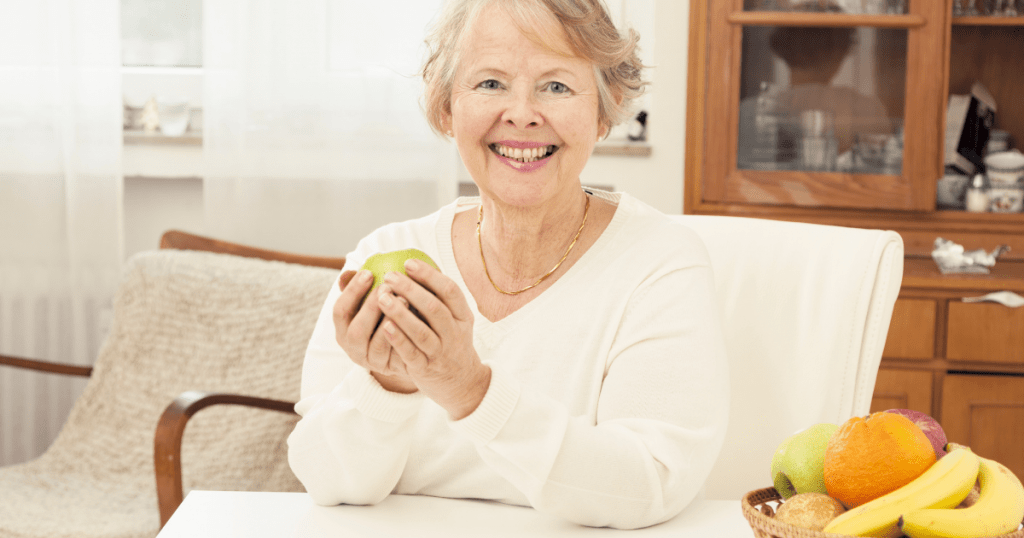 Proper nutrition can boost seniors' energy!