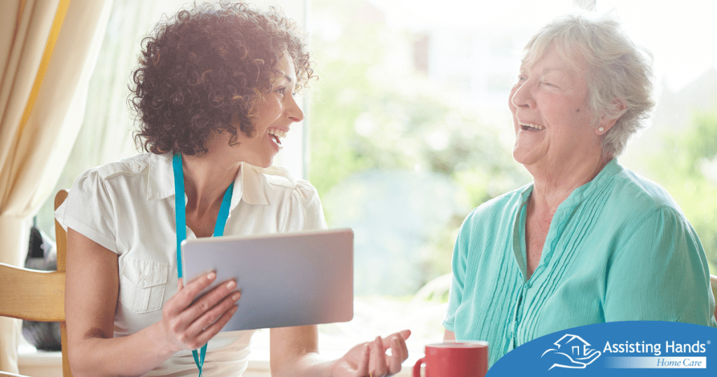Care managers like this woman can help seniors and their families make the right choices when it comes to caregiving.