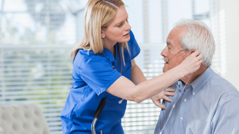 Senior's Lack of Oxygen