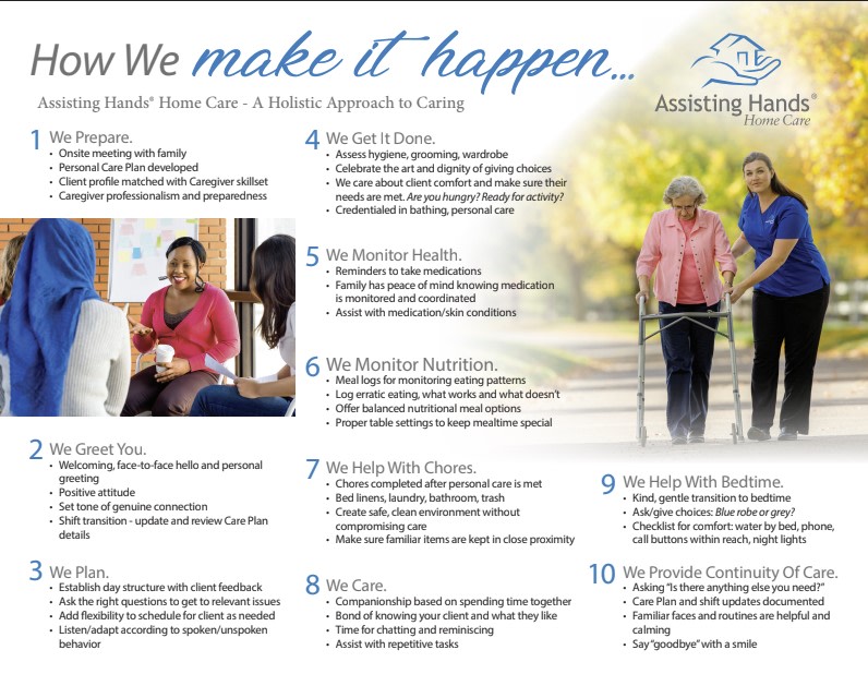 Assisting Hands Caregivers - How we make it happens