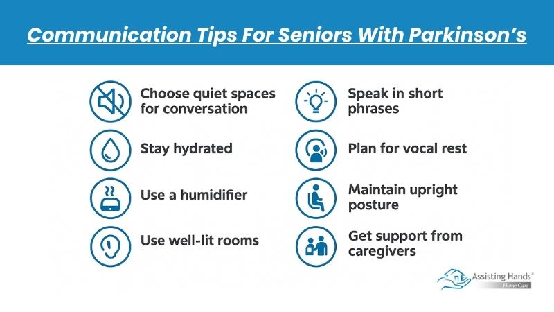 communication tips for seniors with parkinson