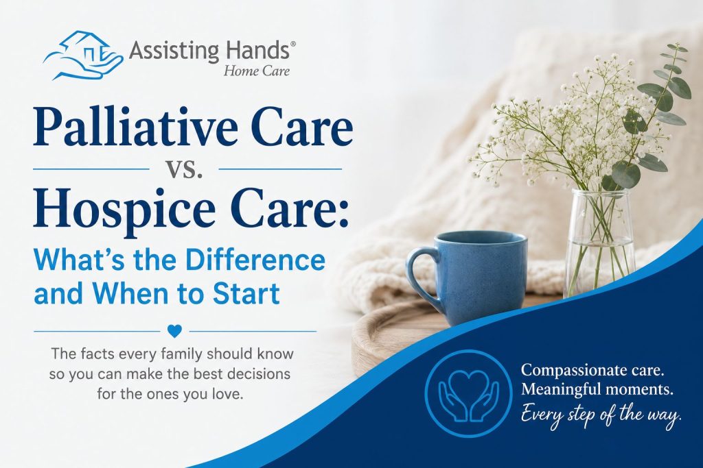 Palliative vs. hospice care explained