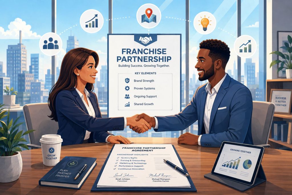 Franchise Partnership Growing Together