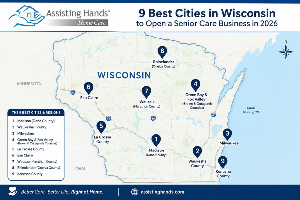 9 best cities for senior care in Wisconsin
