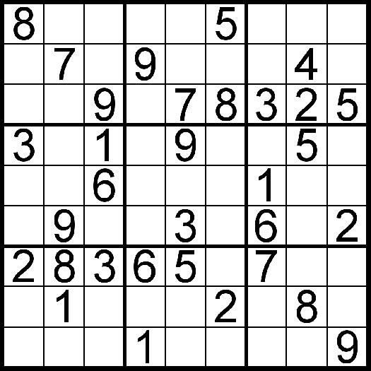 Sudoku 1,247 easy, Life and style