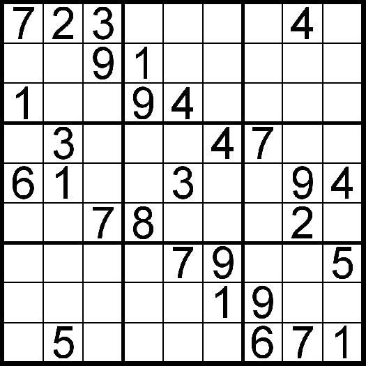 Sudoku - Free Sudoku Puzzles